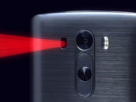 Una de las innovaciones del LG G3 es la incorporación de un laser que permite enfocar muy rápidamente.